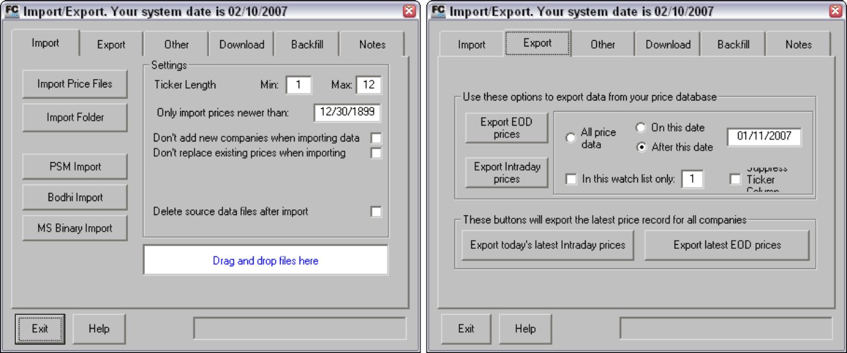 Figure 10-17: Tabs let you organize and display different user interface items in the same window.